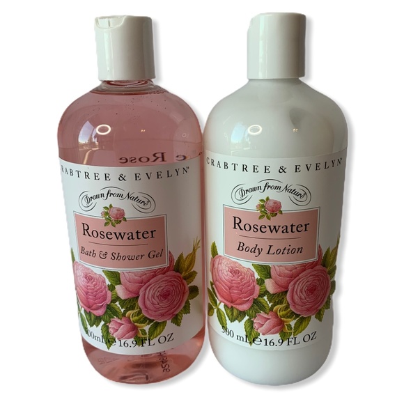Crabtree & Evelyn Other - Crabtree & Evelyn ROSEWATER Shower Gel & Lotion